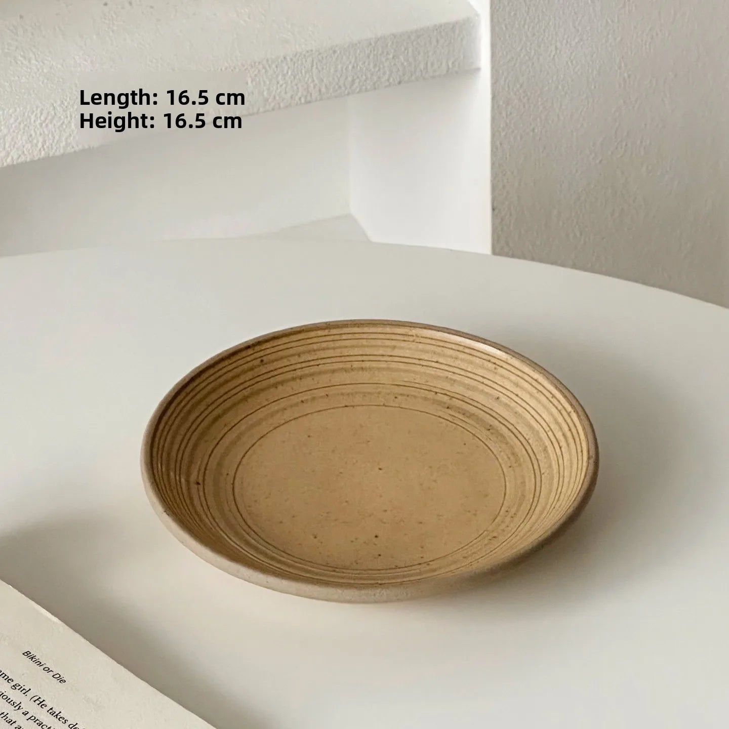 Ensemble Tasse et Assiette Rétro Haute Gamme Latte Art