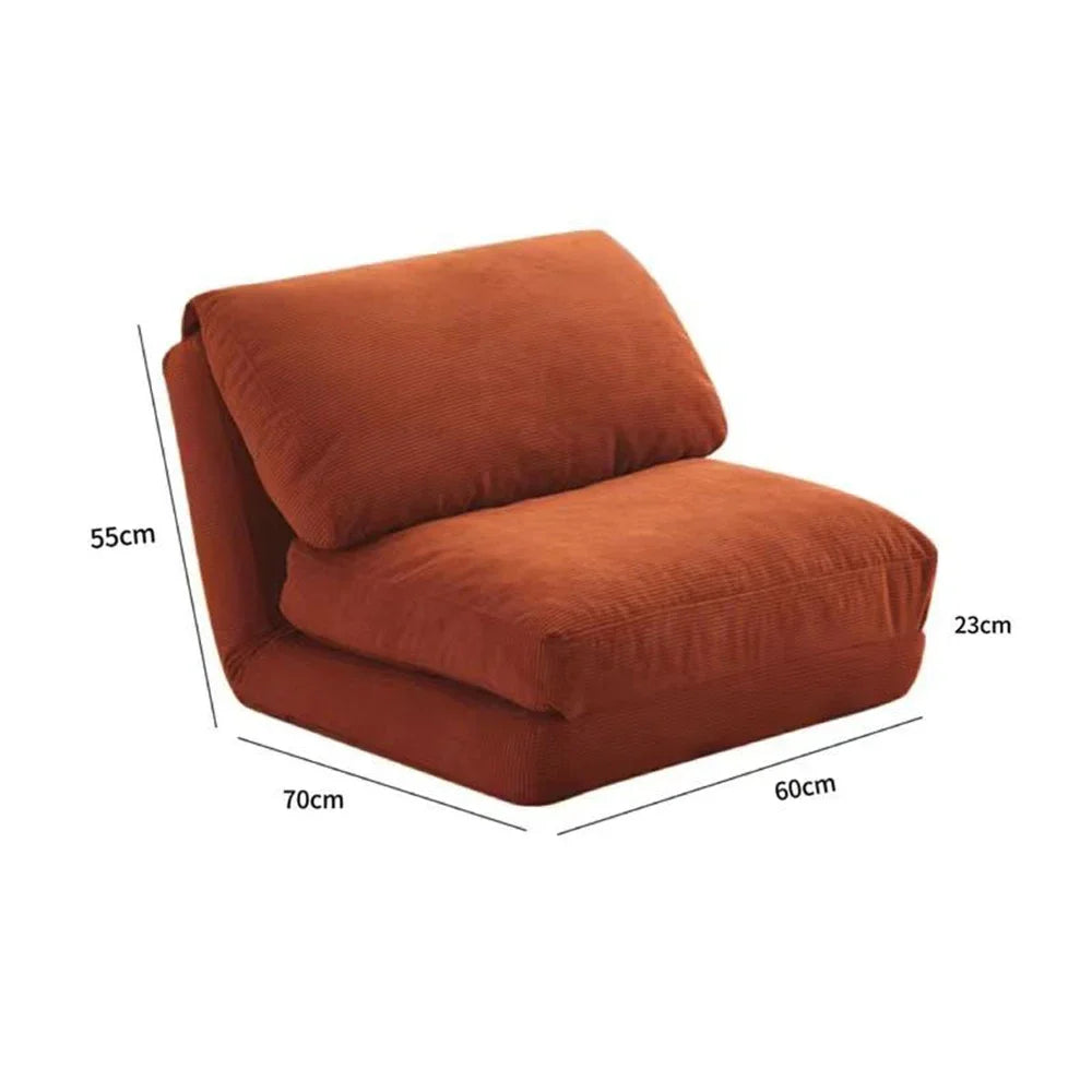 Canapé Paresseux Pliable Individuel Multi-Usage