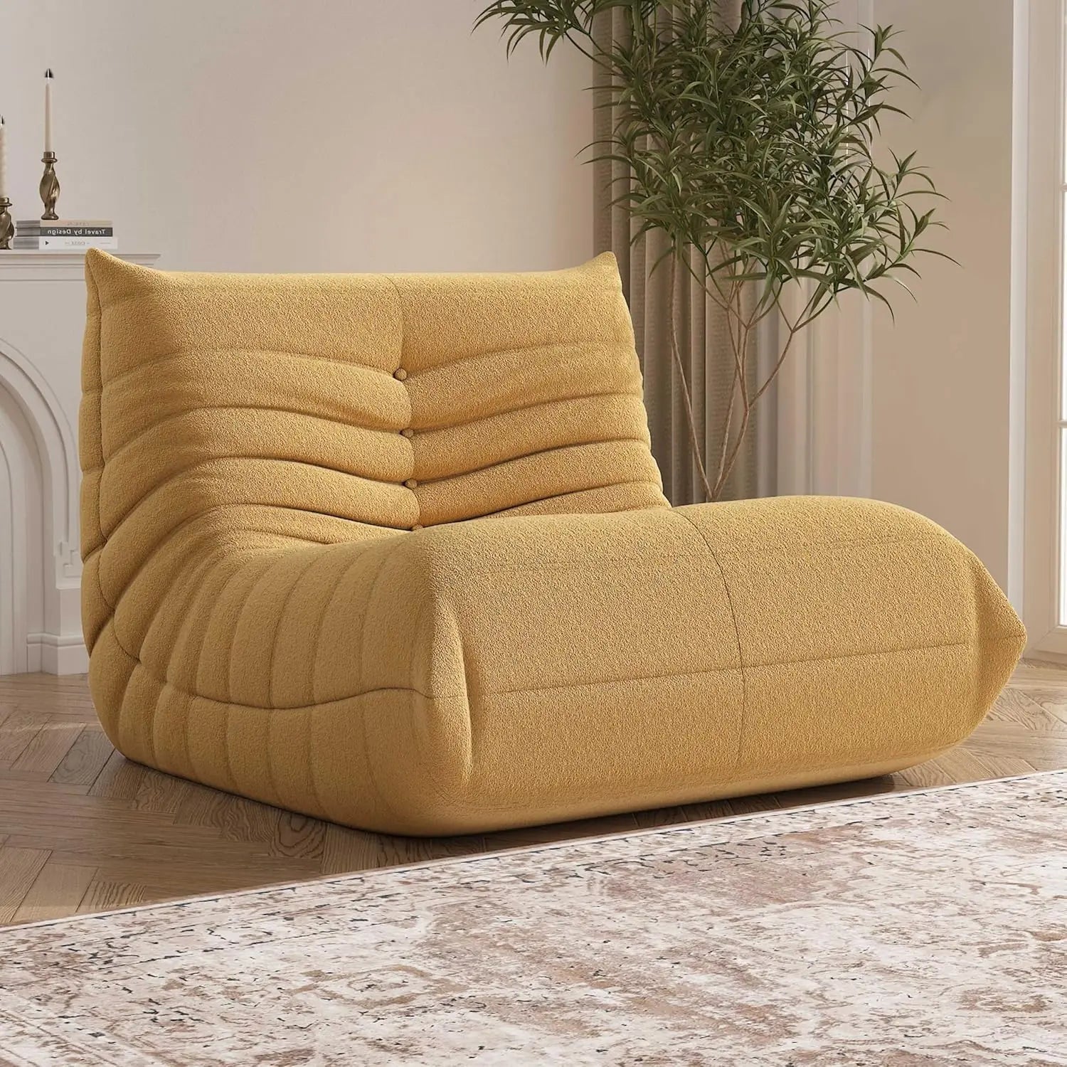 Fauteuil Paresseux Togo en Mousse à Mémoire de Forme