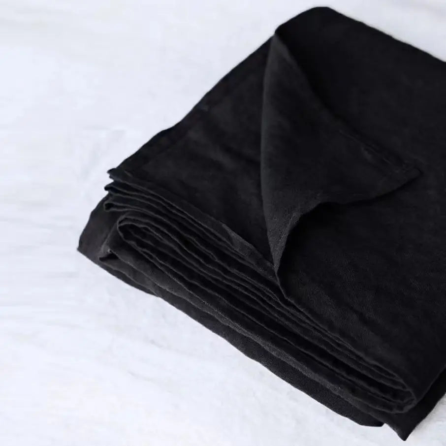 Drap Plat en Lin Pur Lavé - Respirant et Durable