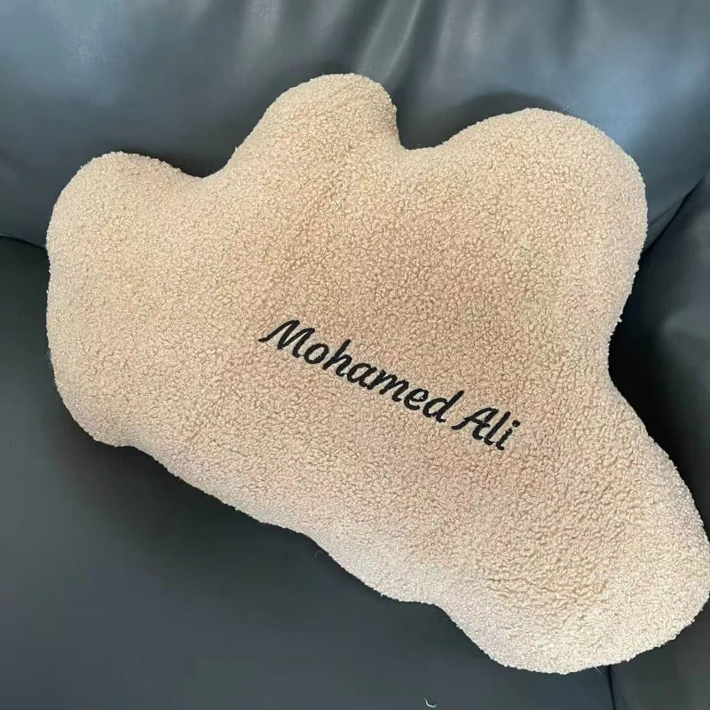 Coussin Bébé Nuage Personnalisable en Laine