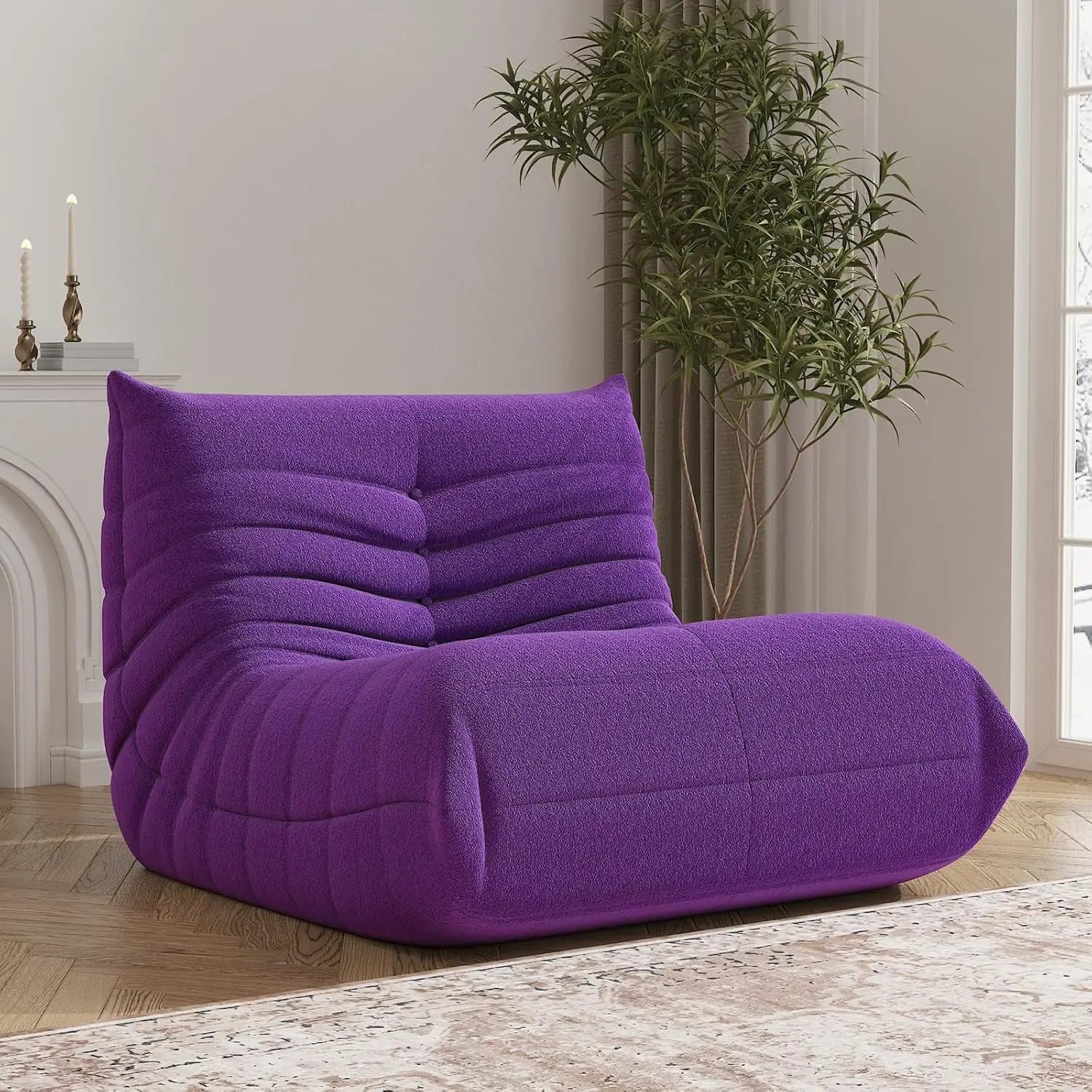 Fauteuil Paresseux Togo en Mousse à Mémoire de Forme