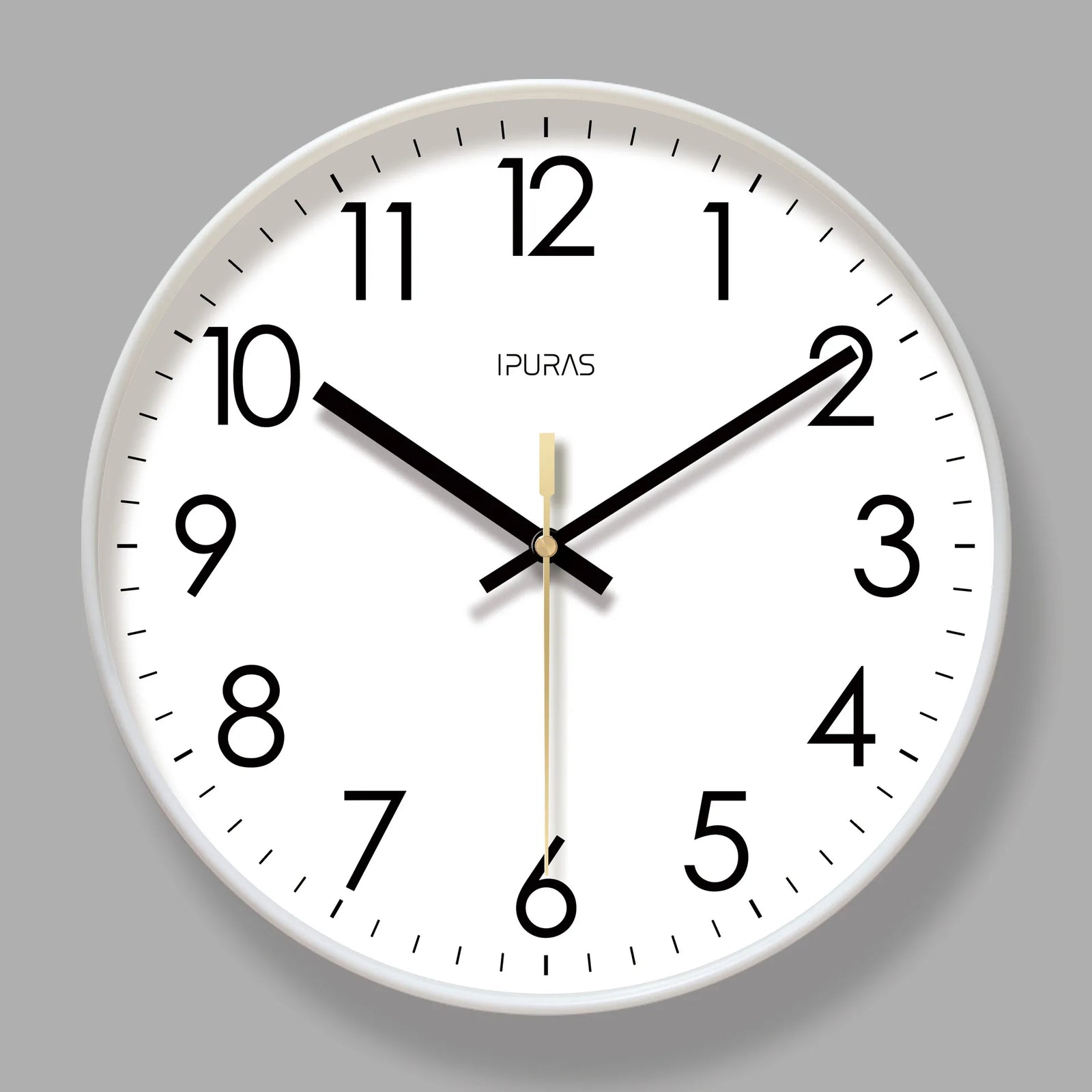 Horloge Murale Nordique Simple Silencieuse Moderne