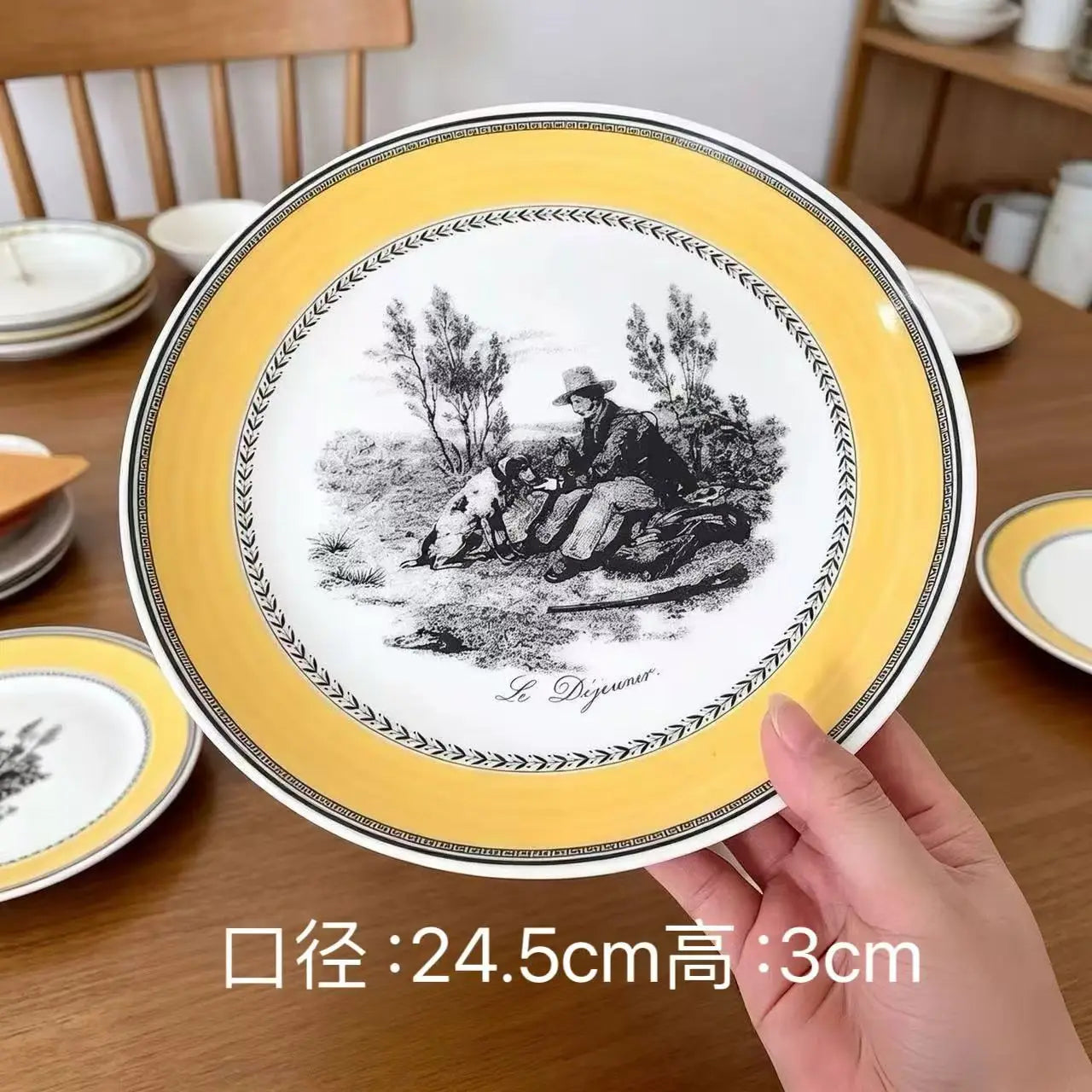 Service de Vaisselle en Porcelaine Complet