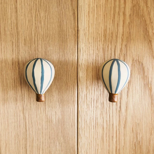 Poignées de Meuble en Céramique - Ballon Décoratif Duo