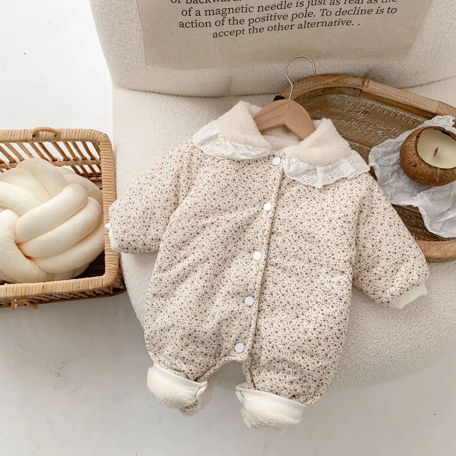 Combinaison Bébé Matelassée Hiver Chaude