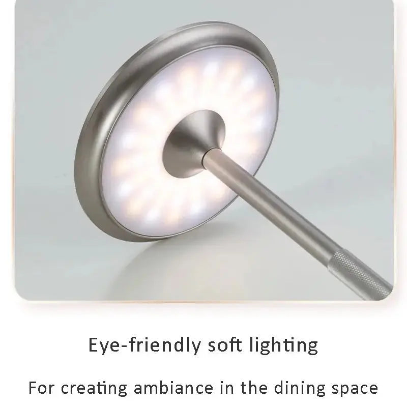 Lampe de Table Sans Fil Tactile Rechargeable Style Rétro