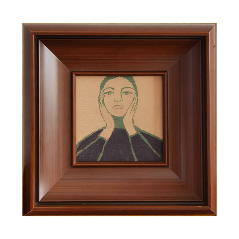 Toile Décorative Abstraite - Style Français Élégant