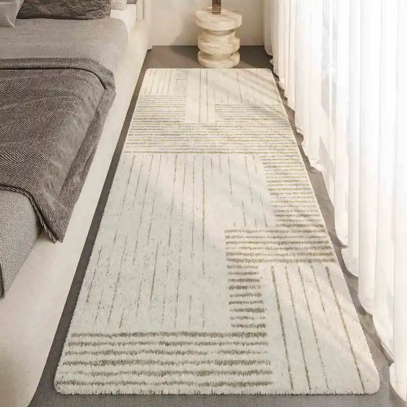 Tapis Persan Effet Cachemire - Motif Géométrique