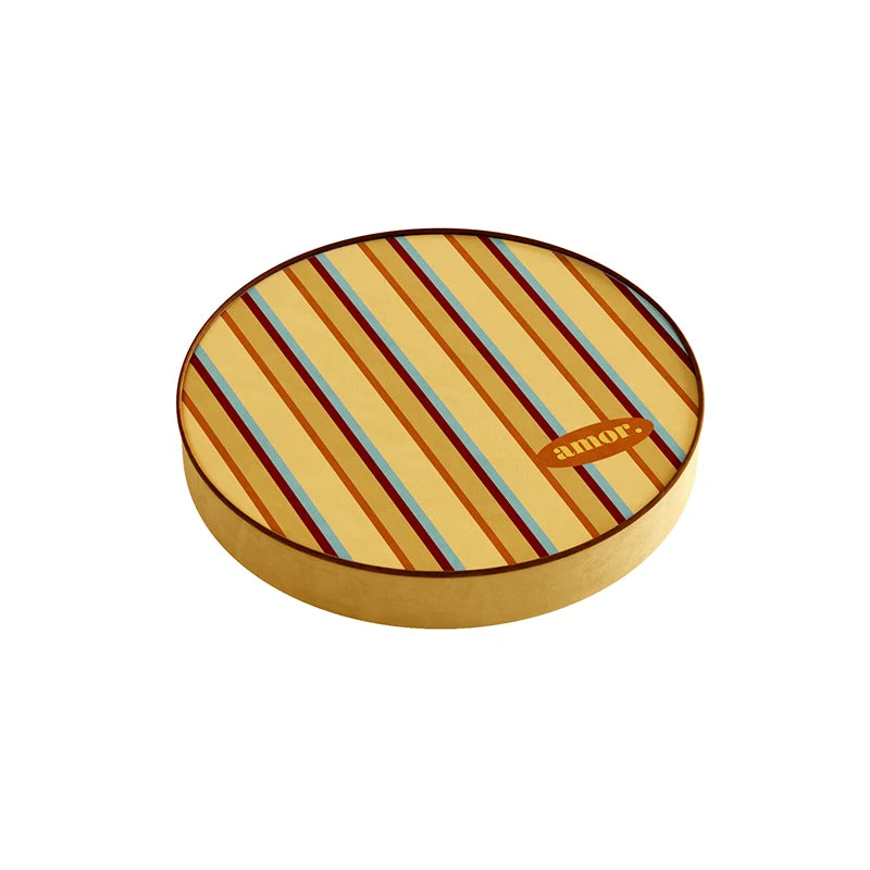 Coussin de Sol Rond pour Méditation et Yoga