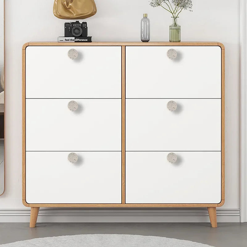 Poignée de Meuble Cylindrique Marbre Artificiel Luxe Léger