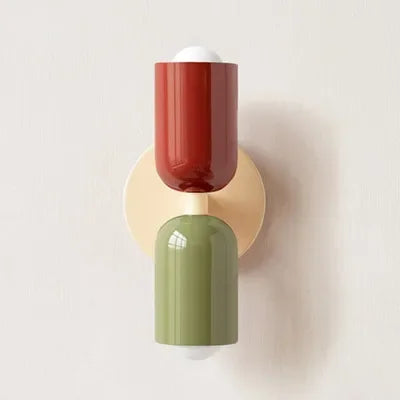 Applique Murale LED - Style Macaron Moderne