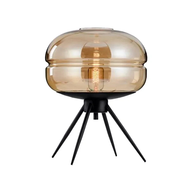 Lampe de Chevet Design Art Verre Style Postmoderne