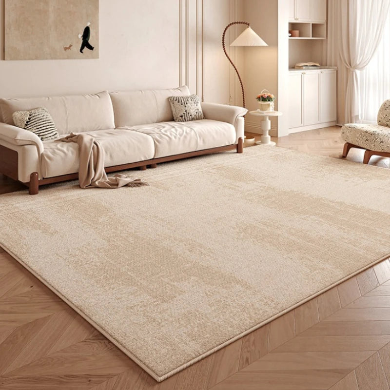 Tapis Moelleux Style Crème pour Chambre