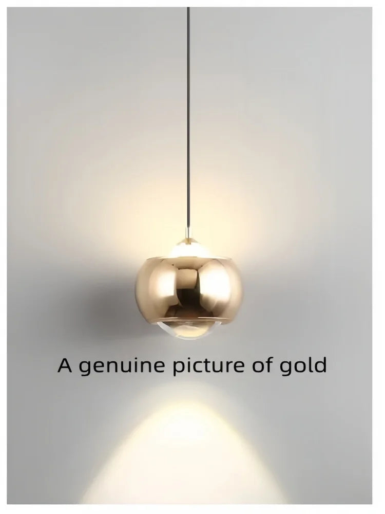 Suspension Luminaire Sphérique Style Nordique Chevet