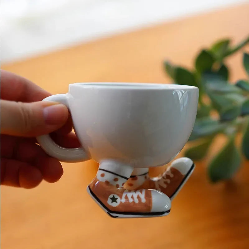 Tasse Céramique Créative Forme Basket Sneakers