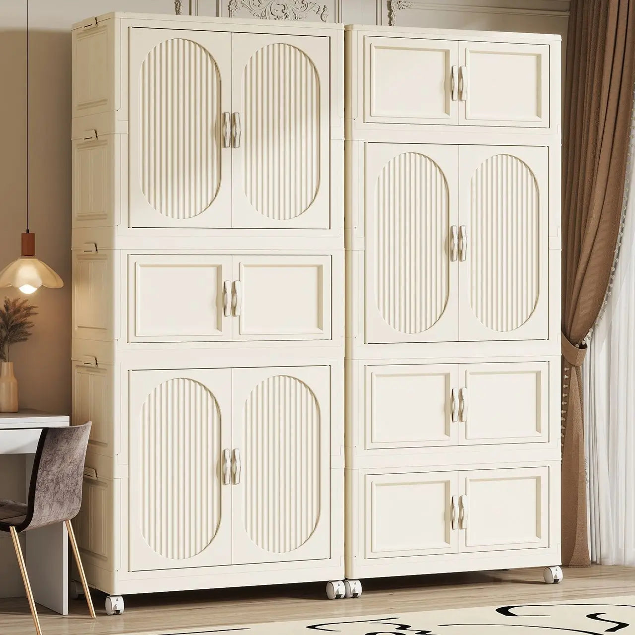 Armoire Pliable Enfant pour Vêtements et Jouets