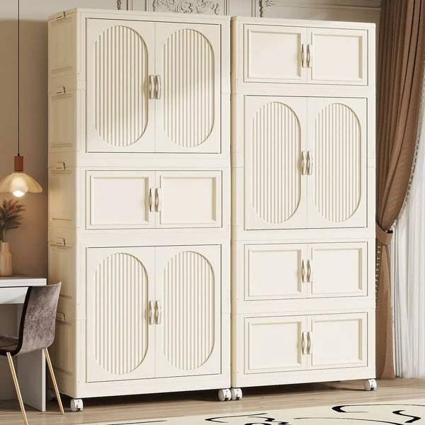 Armoire Pliable Enfant pour Vêtements et Jouets