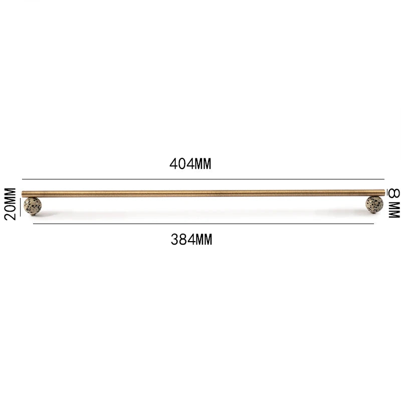 Stone & Bronze Handle – Nordic Art Knob
