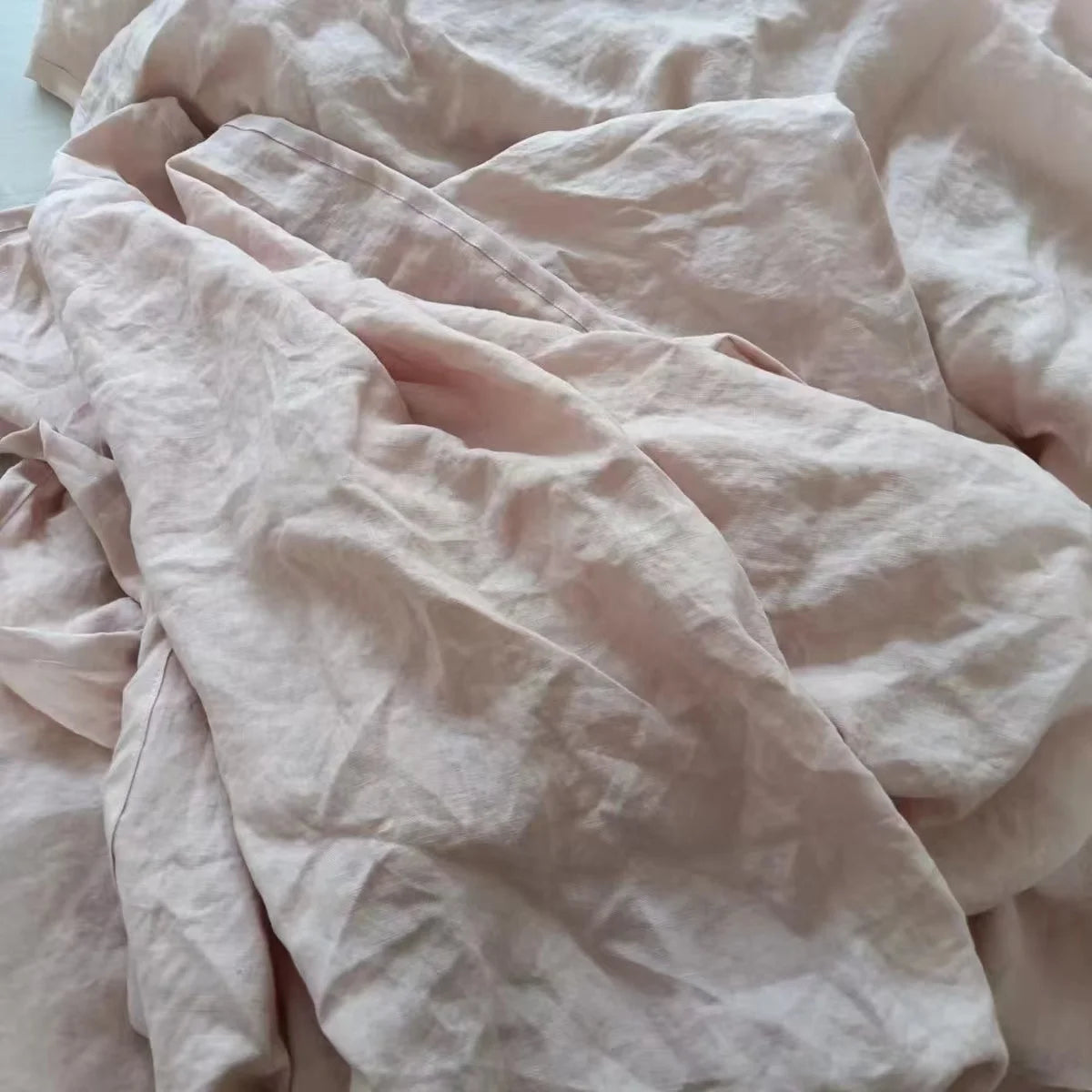 Housse de Coussin en Lin Naturel