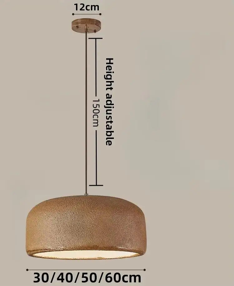 Suspension Nordique Wabi-Sabi - Style Bar et Loft