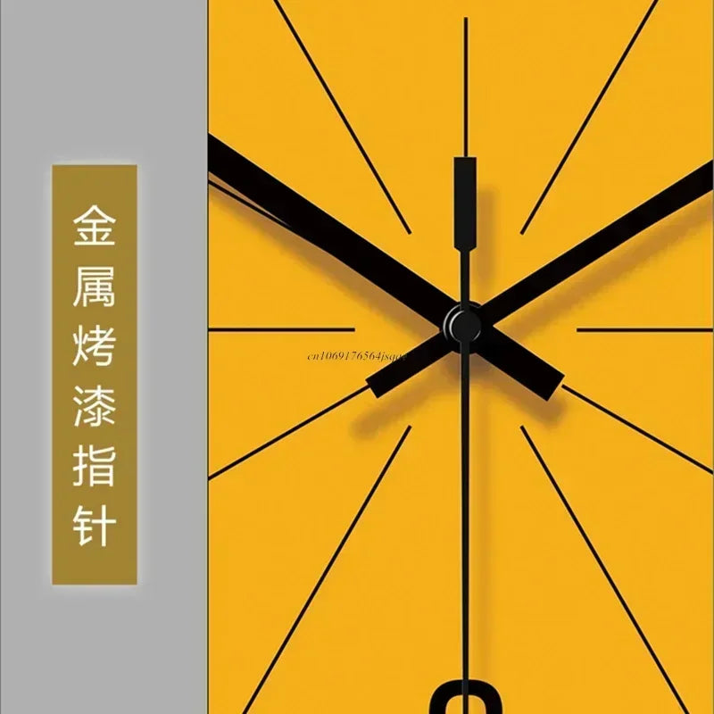 Horloge Murale Nordique Simple Silencieuse Moderne