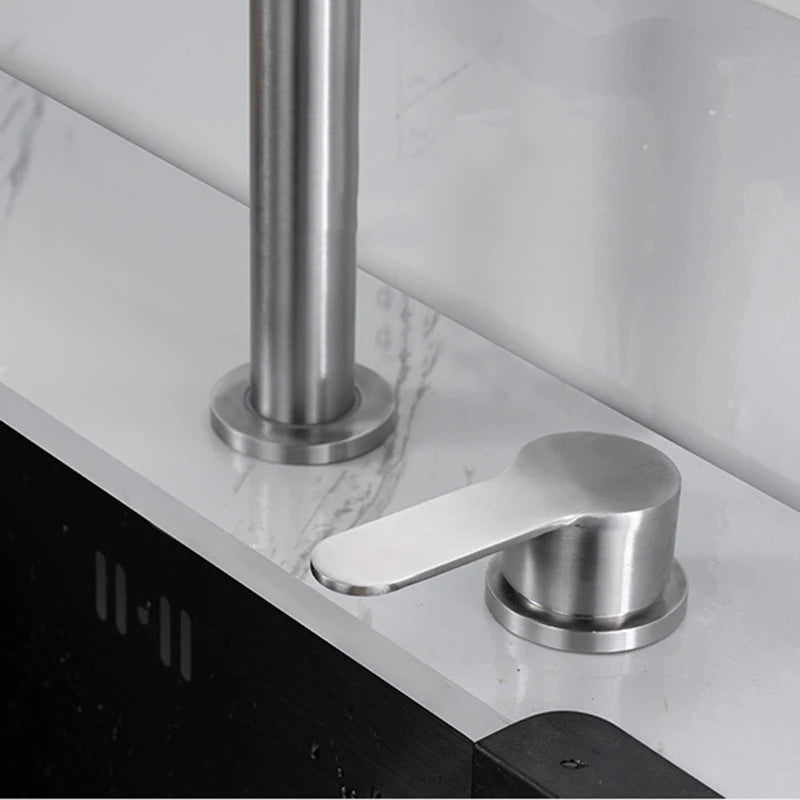 Robinet de Cuisine Pliable Escamotable Inox 304