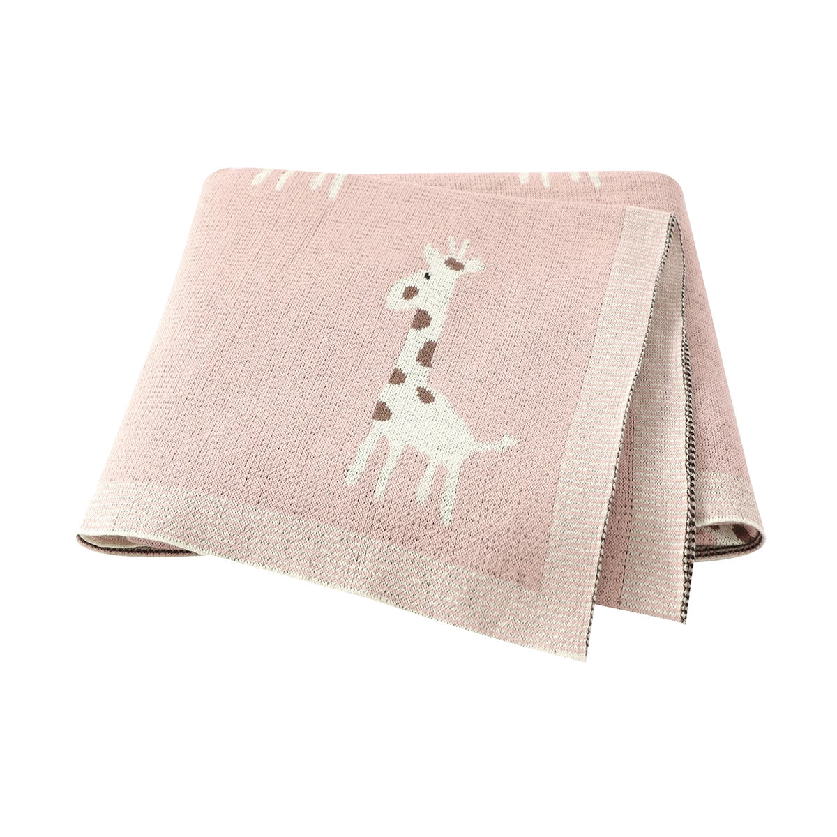 Couverture Bébé Tricotée en Coton Douce