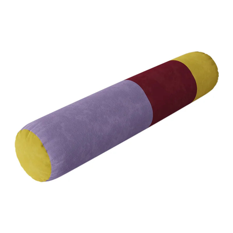 Traversin Cylindrique en Velours - Confort Longue Durée