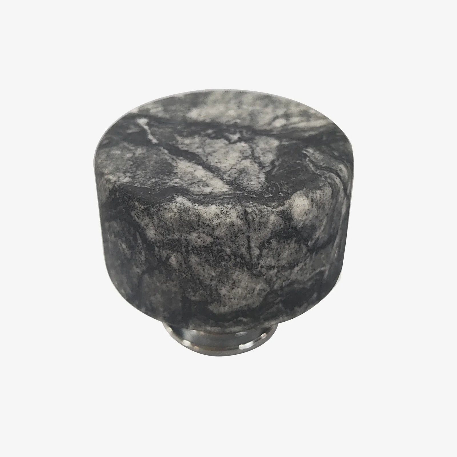 Poignée de Meuble Cylindrique Marbre Artificiel Luxe Léger