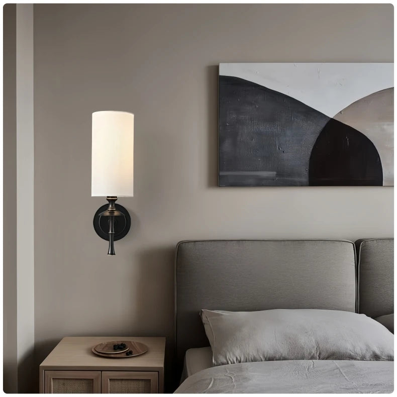 Applique Murale Cylindrique Haute Style Classique Chaleureux