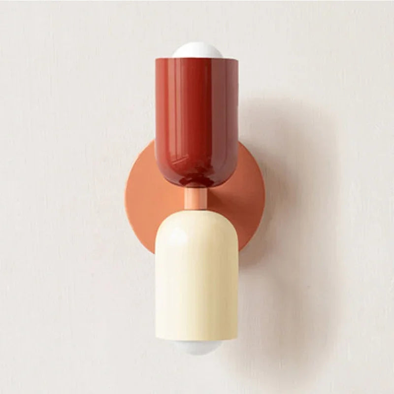Applique Murale LED - Style Macaron Moderne