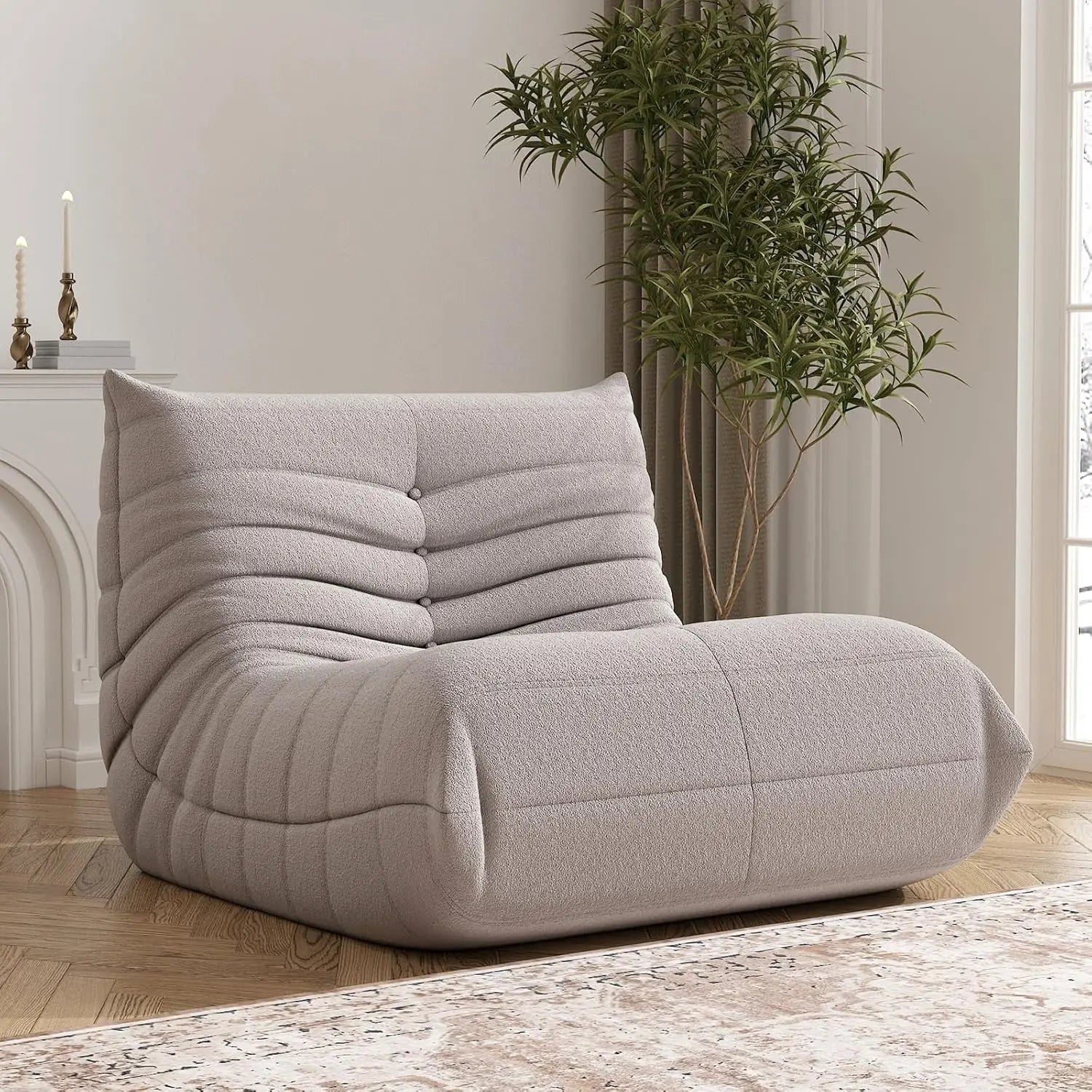 Fauteuil Paresseux Togo en Mousse à Mémoire de Forme