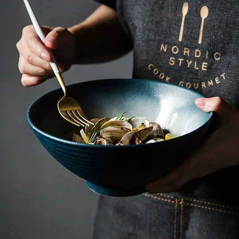 Bol à Ramen en Céramique Grande Contenance