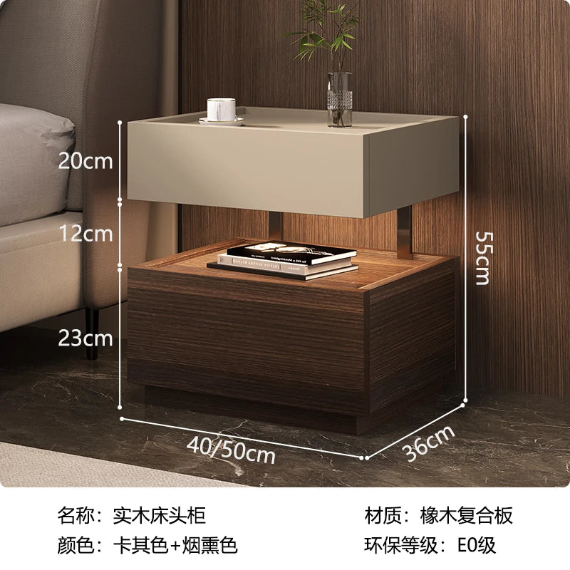 Premium Bedside Table – Classic Storage Design
