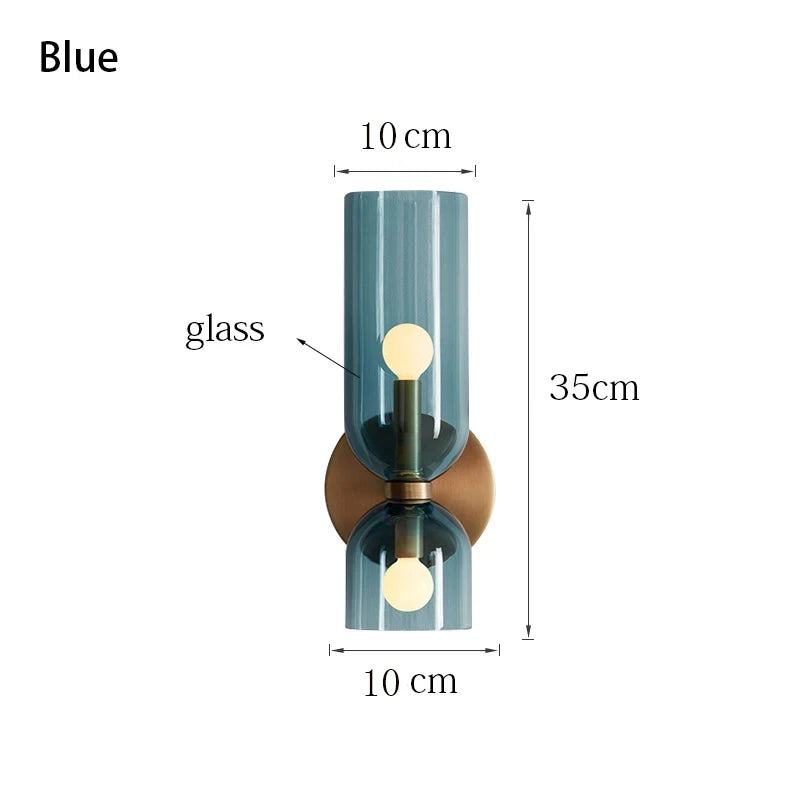 Applique Murale en Verre - Design Nordique Light Luxury
