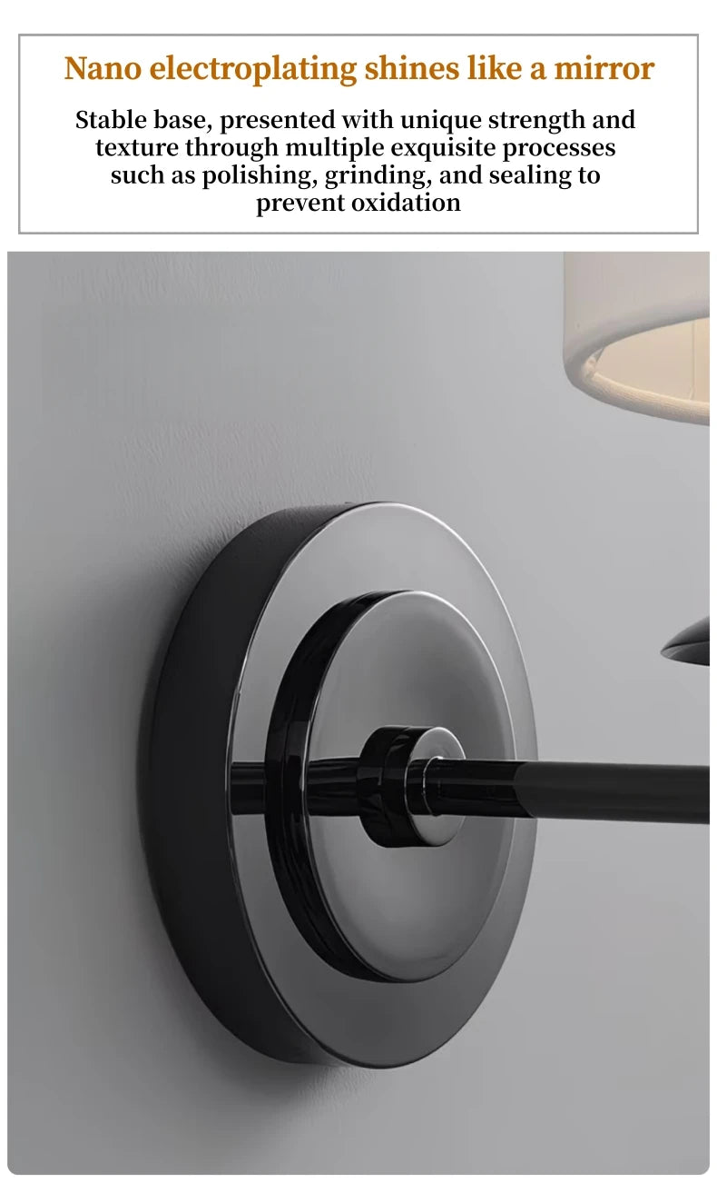 Applique Murale Cylindrique Haute Style Classique Chaleureux