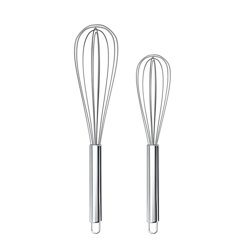 Fouet de Cuisine en Acier Inoxydable Batteur à Œufs