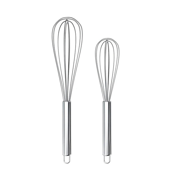 Fouet de Cuisine en Acier Inoxydable Batteur à Œufs