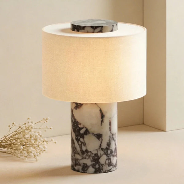 Lampe de Table LED Marbre Haut de Gamme