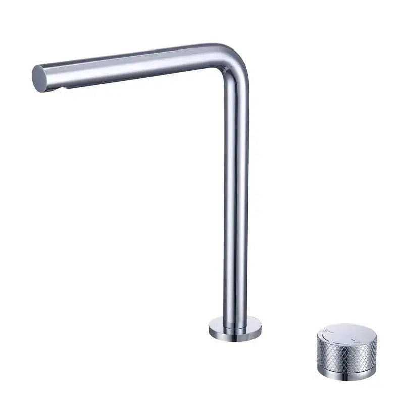 Robinet de Lavabo Rotatif Mélangeur Eau Chaude/Froide