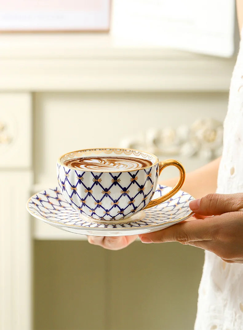 Tasse à Café Style Nordique Anse Dorée