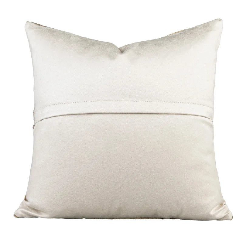 Housse de Coussin Dégradé Effet Peau de Vache 48x48cm