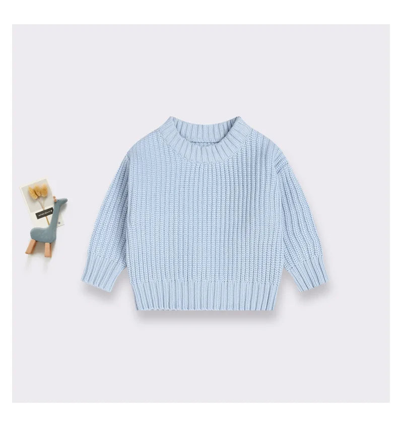 Pull Bébé Tricoté Épais Hiver