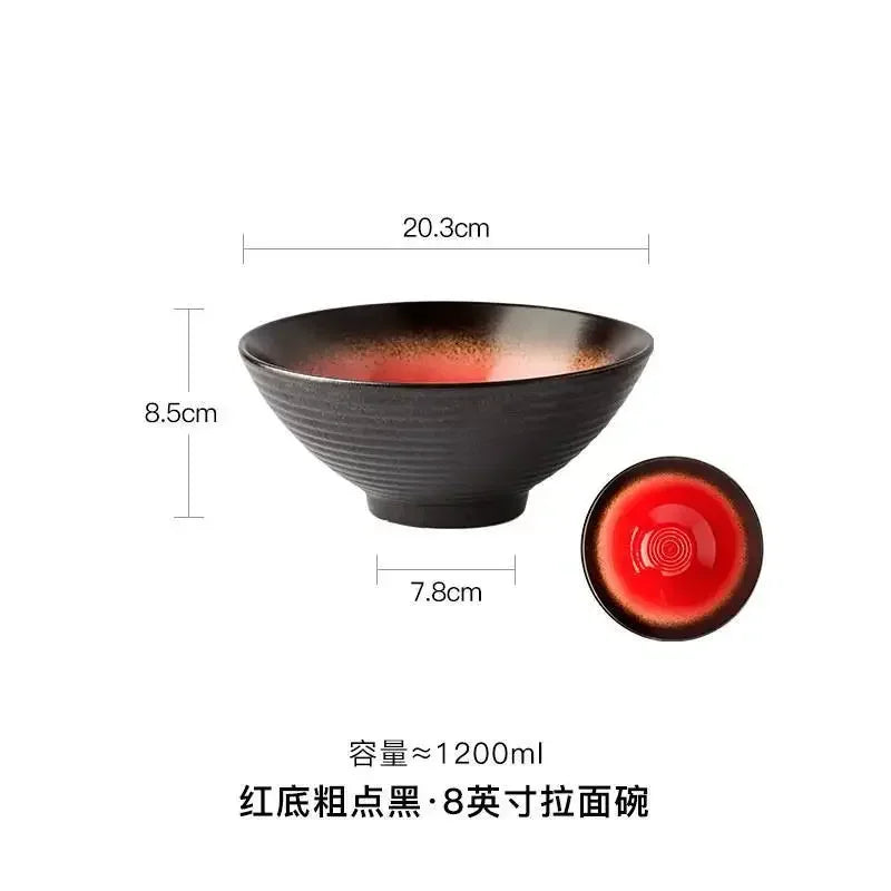 Bol à Ramen en Céramique Grande Contenance
