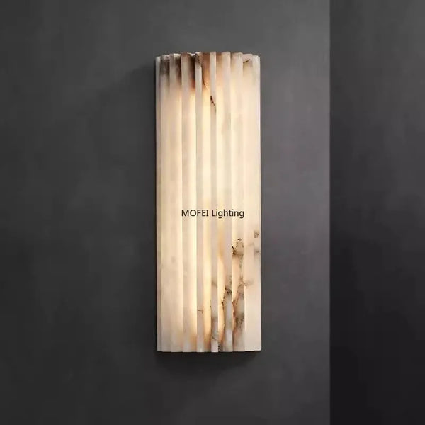 Applique Murale en Marbre Véritable - Style Artistique