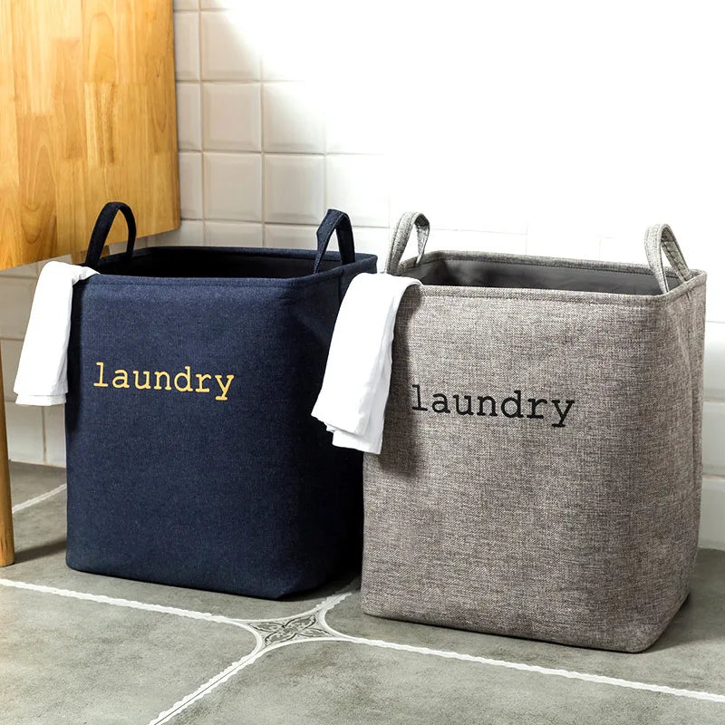 Panier à Linge Pliable en Jute