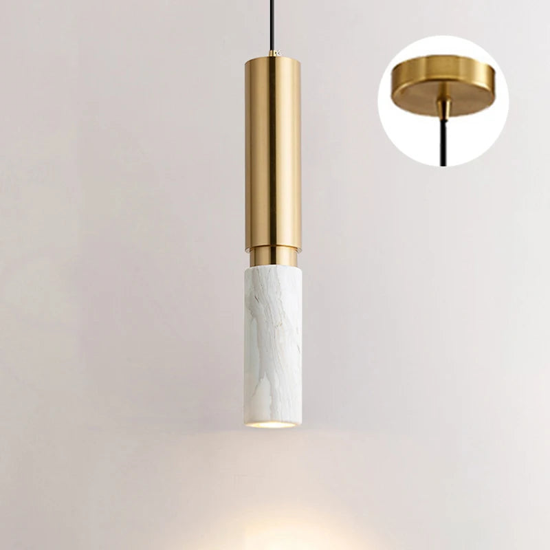 Suspension en Marbre - Design Nordique de Luxe