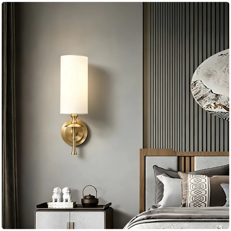 Applique Murale Cylindrique Haute Style Classique Chaleureux