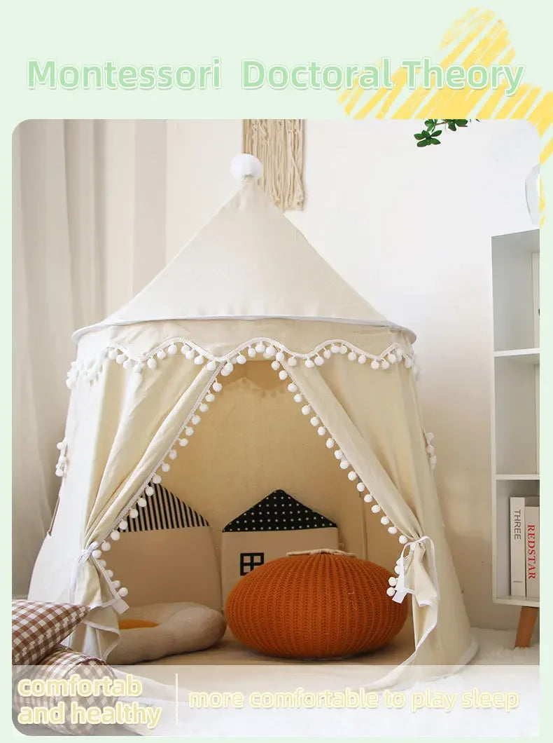 Tente Tipi Enfant Château de Princesse